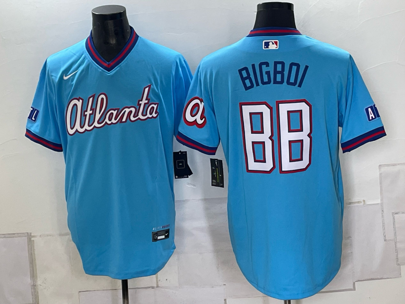Men 2026 Atlanta Braves #88 Bigbio blue Game Nike MLB Jersey 092401->atlanta braves->MLB Jersey